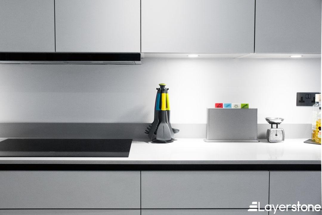 Grey Quartz Kitchen Worktop