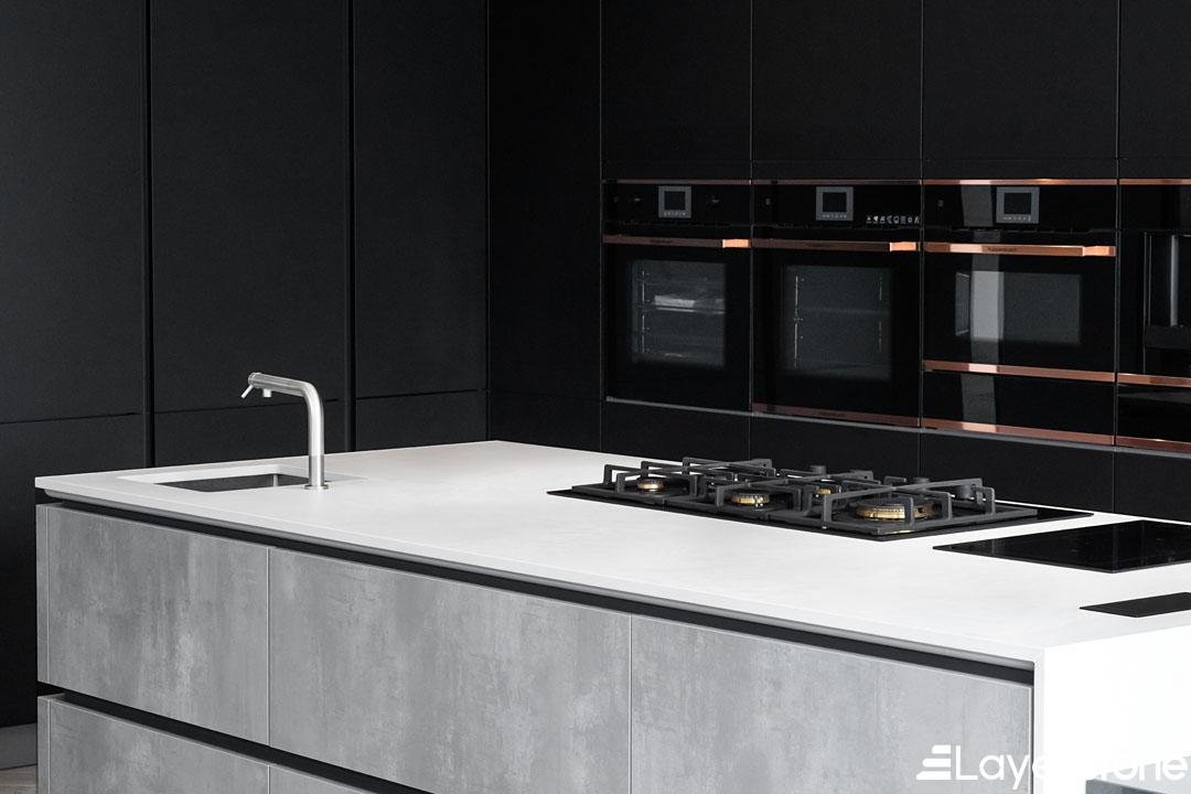 Modern Kitchen Design Caesarstone Worktop