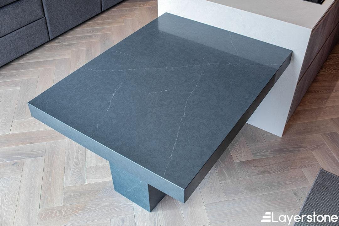 Silestone Soapstone Breakfast Bar